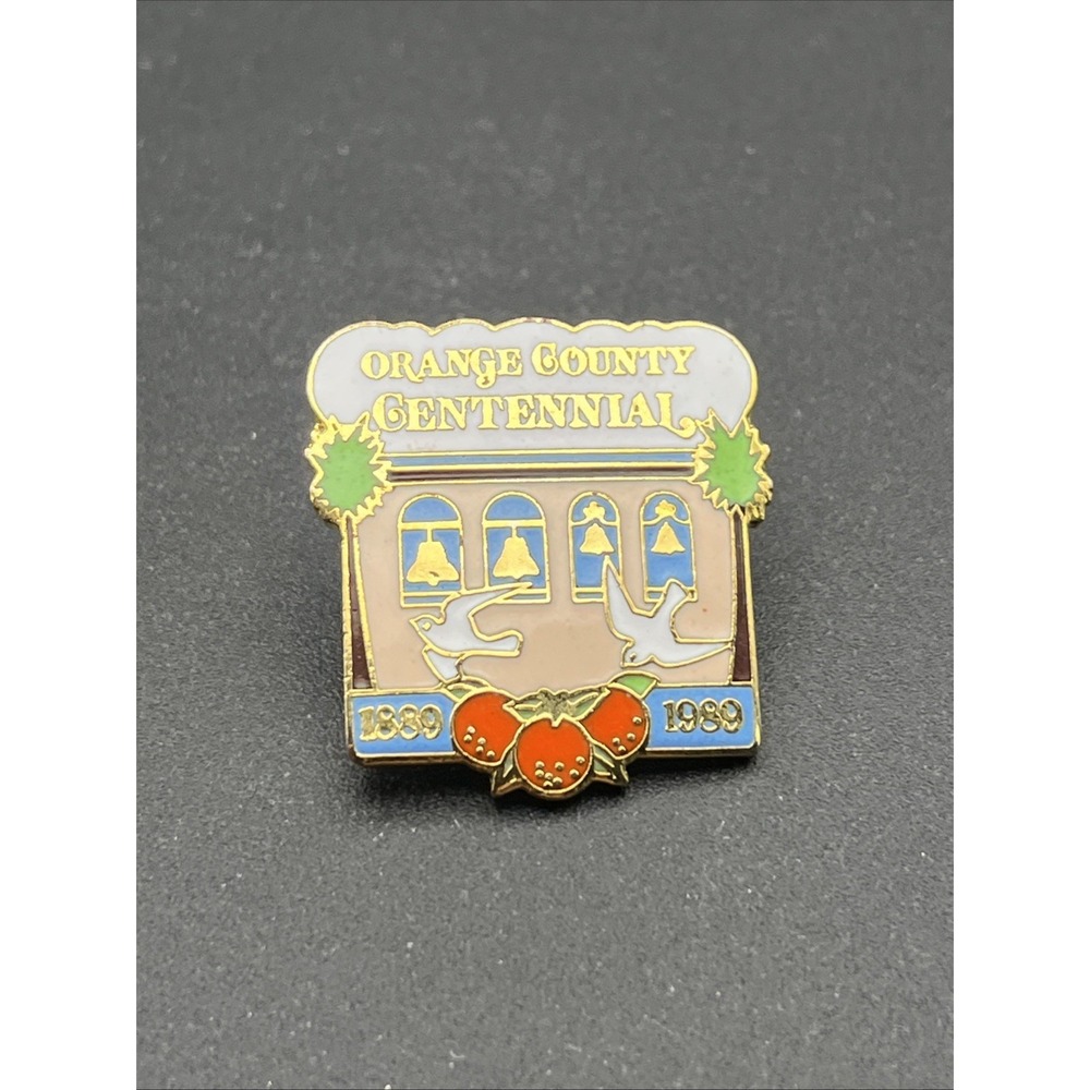 Orange County‎ Centennial 100 Years Lapel Hat Pin